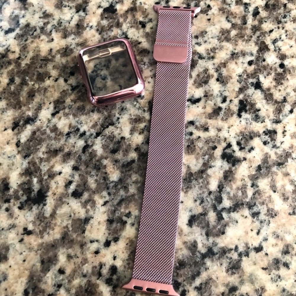 Rose Gold Apple Watch Band